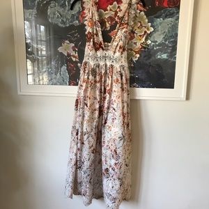 Zimmermann alchemy flutter back dress size 0